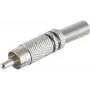Łącznik przewodów shiverpeaks BS52000-S RCA stal nierdzewna (BS52000-S)