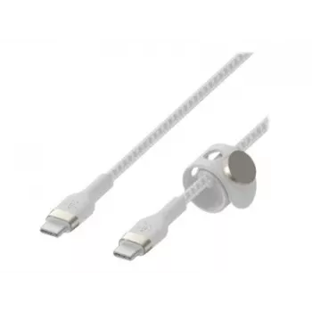 Belkin BOOSTCHARGE PRO Flex Kabel USB 1 m USB 2.0 USB C Biały (CAB011BT1MWH)