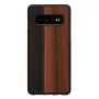 Etui na smartfona man and wood do Samsung Galaxy S10 — hebanowa czerń, ochronny tył z drewna i bumper