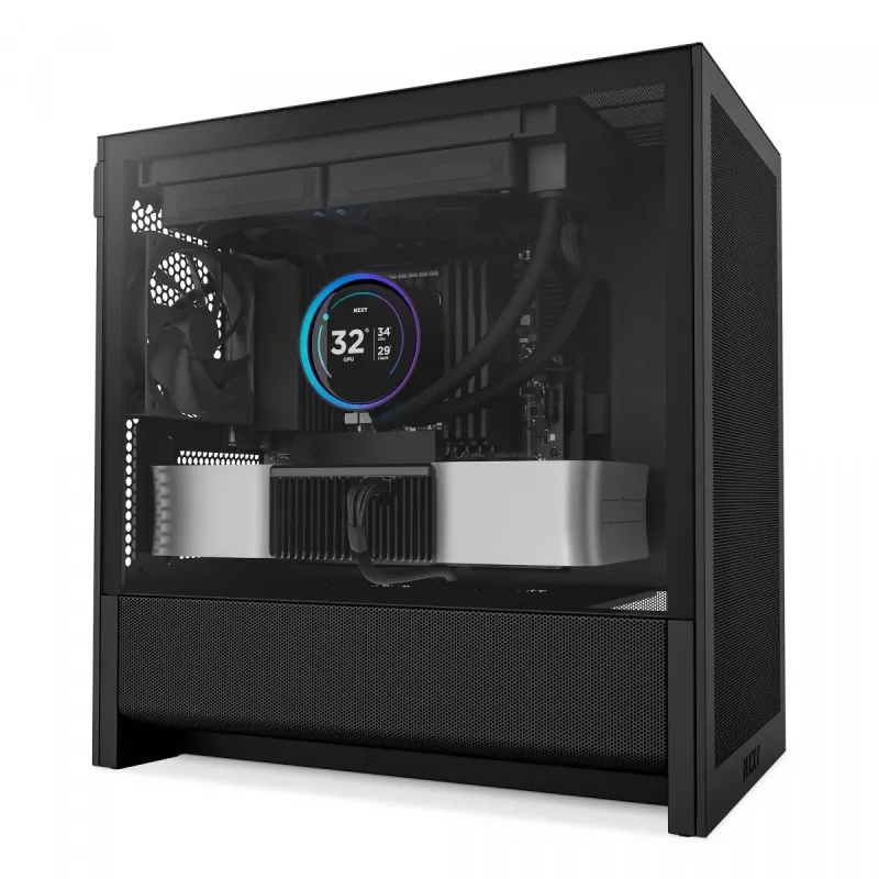NZXT H3 Flow Micro ATX Obudowa z przepływem powietrza - Czarny