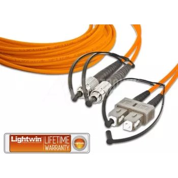 Lightwin LDP-50 FC-SC 7.0 OM2 kabel światłowodowy 7 m pomarańczowy (LDP-50 FC-SC 7.0 OM2)