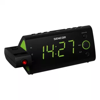 SRC 330GN Radiobudzik z projektorem czasu