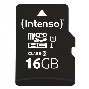 Intenso Performance - Karta pamięci flash (microSDHC/SD-Adapter w zestawie) - 16 GB - UHS-I U1 / Class10 - microSDHC UHS-I