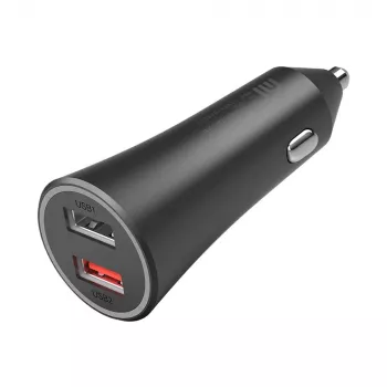 Ładowarka samochodowa Xiaomi 37 W Dual Port Czarna