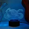 Dekoracja świetlna pojazdu LED RGB 3D MANTA SNL120RGB — lampa RGB do samochodów i motocykli