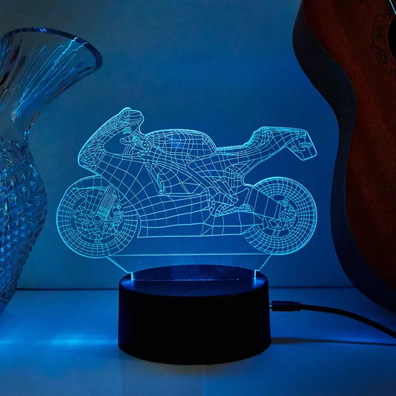 Dekoracja świetlna pojazdu LED RGB 3D MANTA SNL120RGB — lampa RGB do samochodów i motocykli