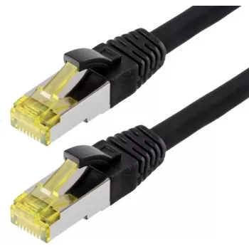 Kabel sieciowy Helos CAT6 S/FTP (PIMF) 1,5 m czarny