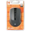 Bezprzewodowa mysz optyczna DEFENDER MM-935 RF, symetryczna, 1600 DPI, szara, odbiornik USB, baterie AAA