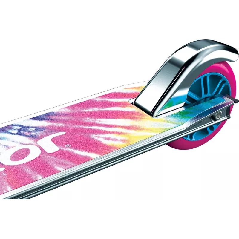 Hulajnoga dziecięca Razor A Tie-Dye — aluminiowa składana hulajnoga 2-kołowa, regulowana kierownica, ABEC-5, maks. obciążenie 65 kg