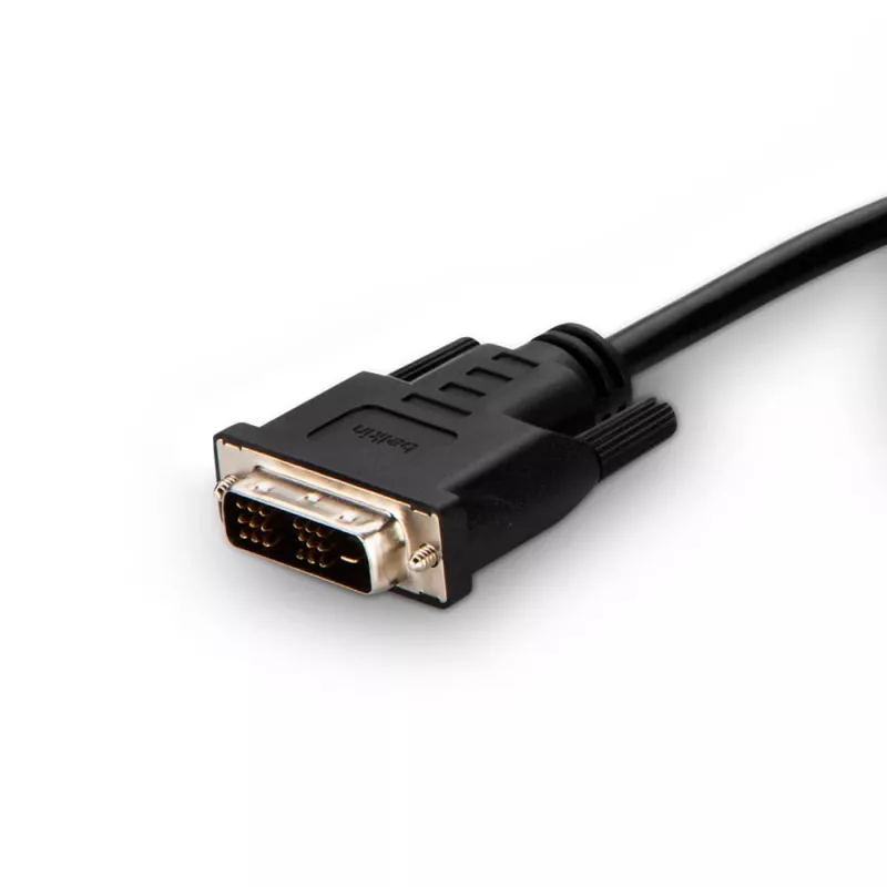 Kabel DVI-HDMI/USB/AUD DVI/HDMI Męski USB A/B 25 cm