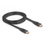 Kabel HDMI DeLOCK 2 m Typ A męski do męskiego 48 Gbit/s czarny