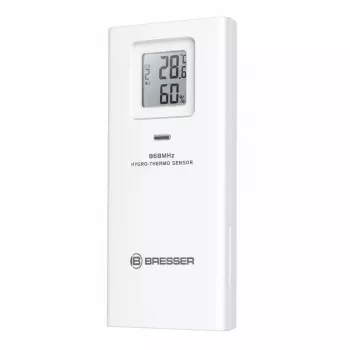 Stacja pogodowa Bresser 7003800 7-w-1 bezprzewodowy monitor temperatury i wilgotności wewnętrznej i zewnętrznej