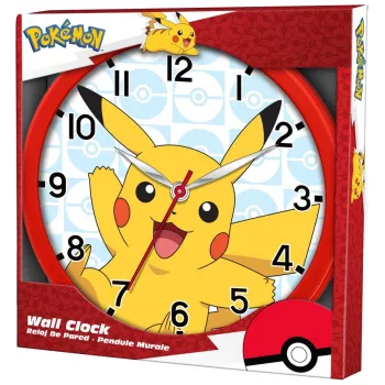 Zegar ścienny Pokemon Pikachu 25 cm