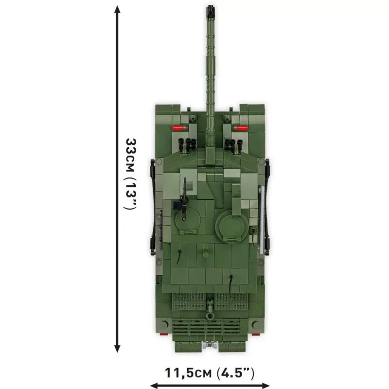 Zestaw konstrukcyjny COBI Challenger 2 Wojska Lądowe 954 elementy