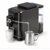Ekspres do kawy Tchibo Esperto2 Milk czarny — wbudowany spieniacz mleka, automatyczny ekspres do espresso na blat