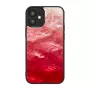Etui ochronne iKins do Apple iPhone 12 mini — Pink Lake z czarnymi akcentami