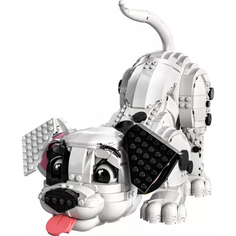 LEGO Disney 43269 101 Dalmatians Puppy kolekcjonerski zestaw konstrukcyjny — 1722 elementów, wysokość 220 mm, dla 18+
