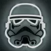 Lampa neonowa LED do montażu na ścianie Paladone Stormtrooper model PP14595SWVN, dekoracyjne oświetlenie Star Wars