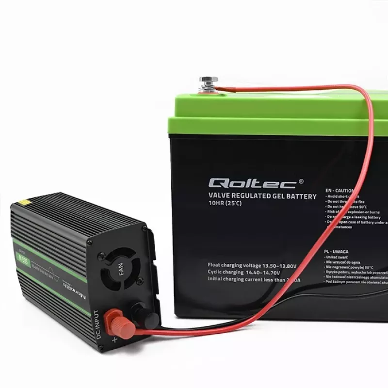 Qoltec Monolith zasilacz samochodowa 600 W Czarny