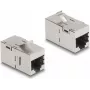 DeLOCK 87161 moduł keystone Płaski Metaliczny RJ-45
