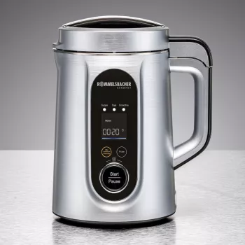 Maszyna do zup i napojów roślinnych Rommelsbacher SVD 1400, 1,3 L, 1400 W, Srebrny, Obudowa z tworzywa sztucznego