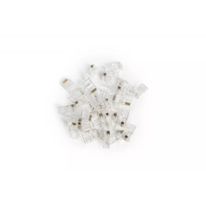 Złącze przewodu RJ45 Digitus X-ML-6U-EZ przezroczyste męskie 100 szt.