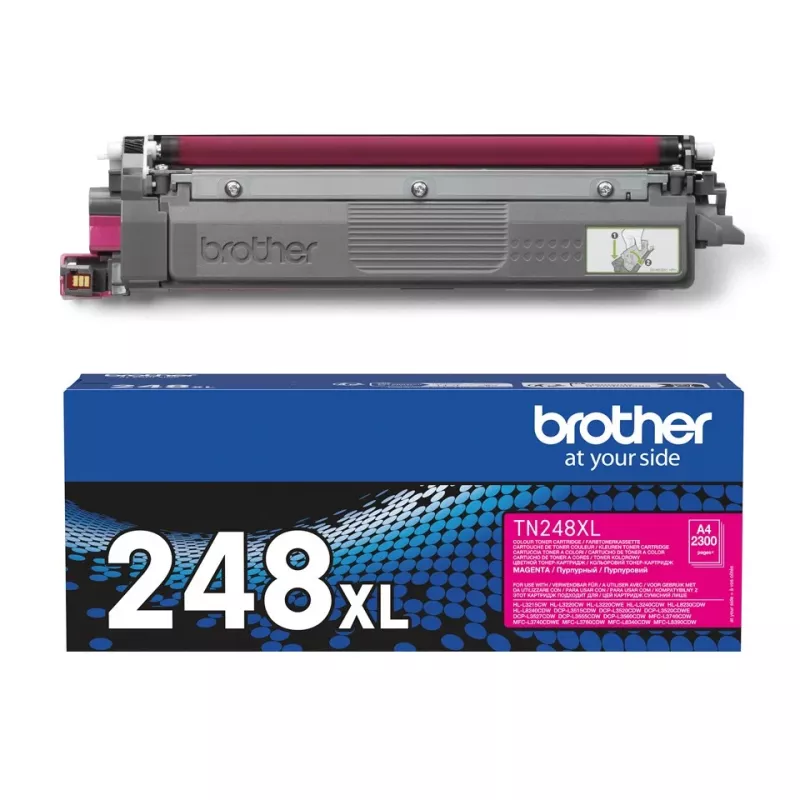 Kaseta z tonerem Brother TN-248XLM 1 szt. Oryginalny magenta