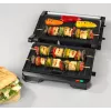Elektryczny grill zdrowotny 2-w-1 Progress EK5854PVDE z nieprzywierającymi płytami i regulacją temperatury