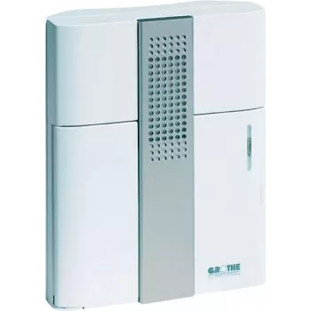 Grothe CROMA 50 - Biały - Plastik - Przewodowy - IP40 - AC - Bateria/Akumulator - DC - 8 - 12 (43150)