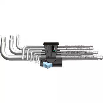 Wera 05073544001 zestaw kluczy imbusowych w kształcie L, metryczne, 9 szt.