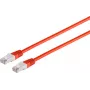 Kabel sieciowy S/CONN 75725-HR czerwony 15m Cat6 S/FTP