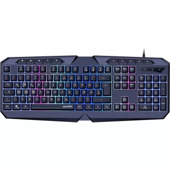 Klawiatura SPEEDLINK LUDICIUM Gaming USB QWERTZ niemiecka czarna