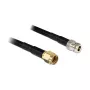 Kabel koncentryczny DeLOCK 88686 3m RP-SMA Czarny