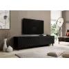 szafka RTV ASTI 200x42x52 matowy czarny