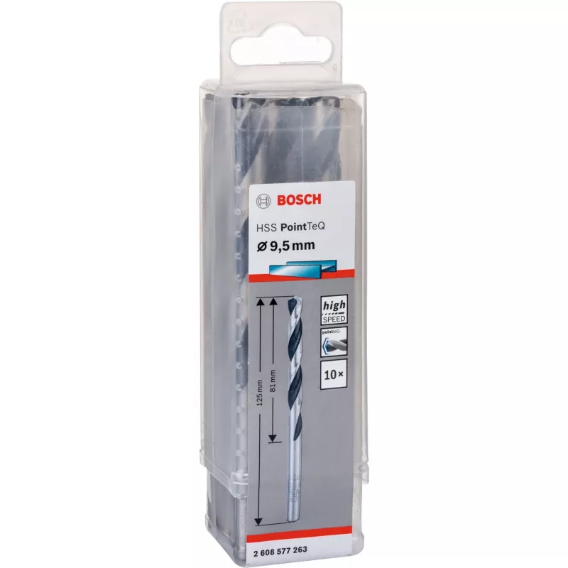 Bosch Wiertła kręte HSS PointTeQ