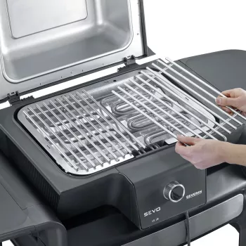 Grill elektryczny SEVERIN ZB 8190 — kompaktowy grill nablatowy, model ZB 8190