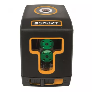 Poziomica laserowa Smart 06-02030G zielona 15 m — Smart poziomica laserowa, zielona wiązka, zasięg 15 m
