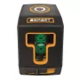 Poziomica laserowa Smart 06-02030G zielona 15 m — Smart poziomica laserowa, zielona wiązka, zasięg 15 m