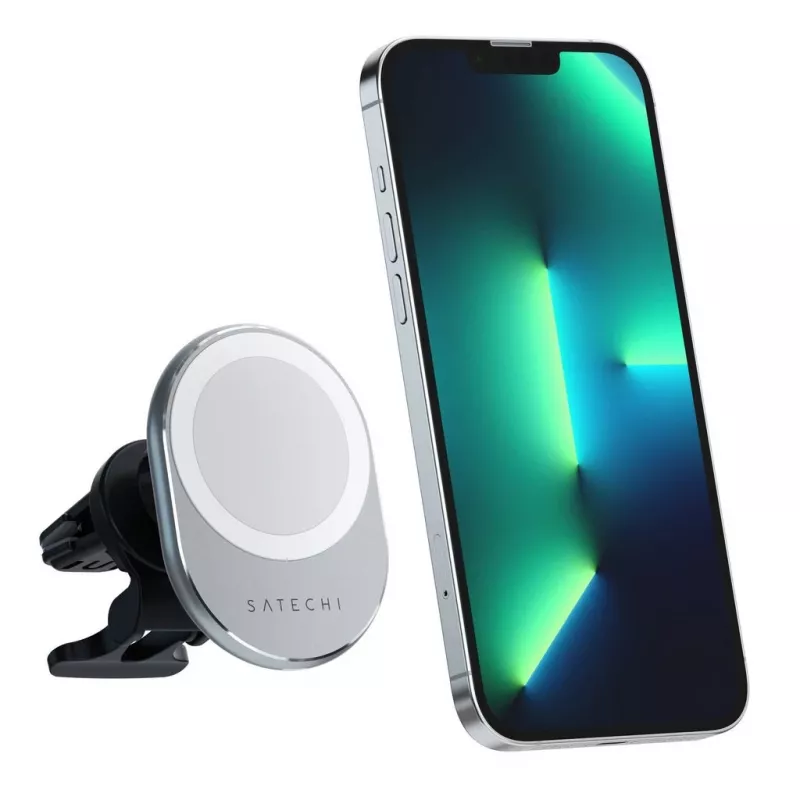 Aktywny uchwyt Satechi ST-MCMWCM Telefon komórkowy Smartfon Srebrny