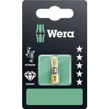 Wera Bit PZD3 L.25mm 1/4 6KT C6,3 BiTors. diament. Karta 1 szt. 855/1 BDC SB (05073338001)
