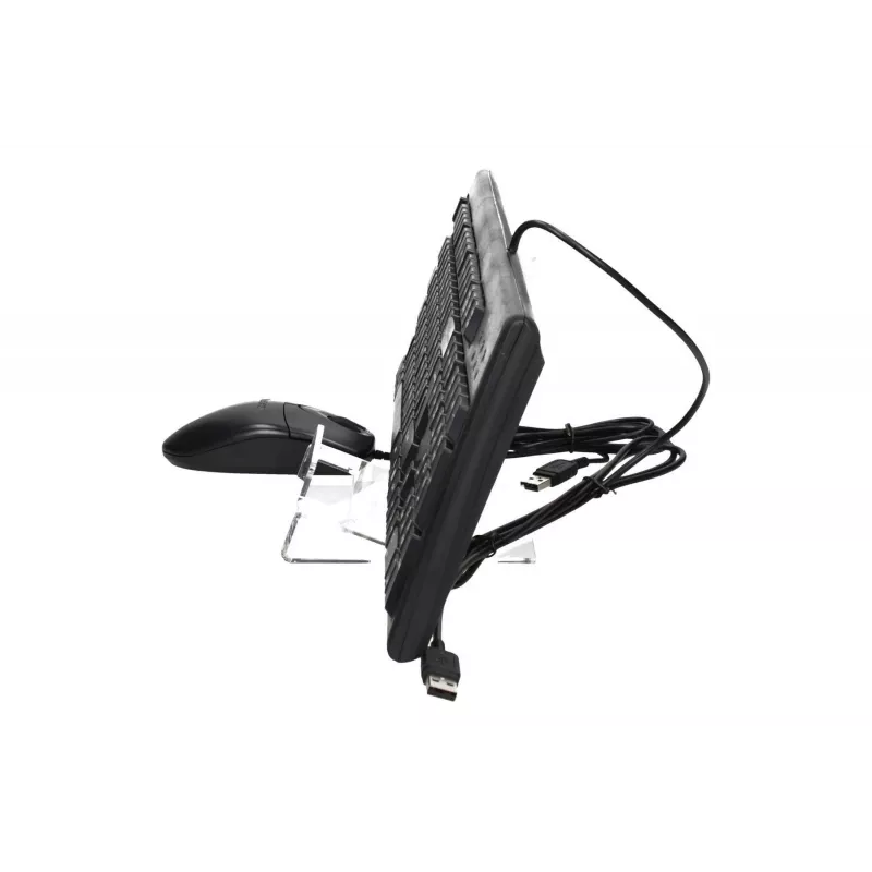A4Tech KM-72620D - Zestaw klawiatury i myszy - USB - US - Czarny