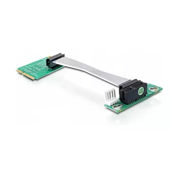 Karta Riser Mini PCI Express > PCI Express x1 skierowana w lewo