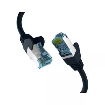 Kabel krosowy EFB-Elektronik RJ45 kat. 7, czarny, 0,15 m, S/FTP PIMF, sieciowy, LAN, DSL, producent: EFB Elektronik (EC020200147)