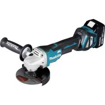 Makita DGA515RTJ - Szlifierka kątowa - Bezprzewodowa - 125 mm - 2 akumulatory, ładowarka w zestawie - 18 V