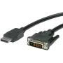 Adapter kabla wideo VALUE 11.99.5619 1,5 m DisplayPort na DVI Czarny