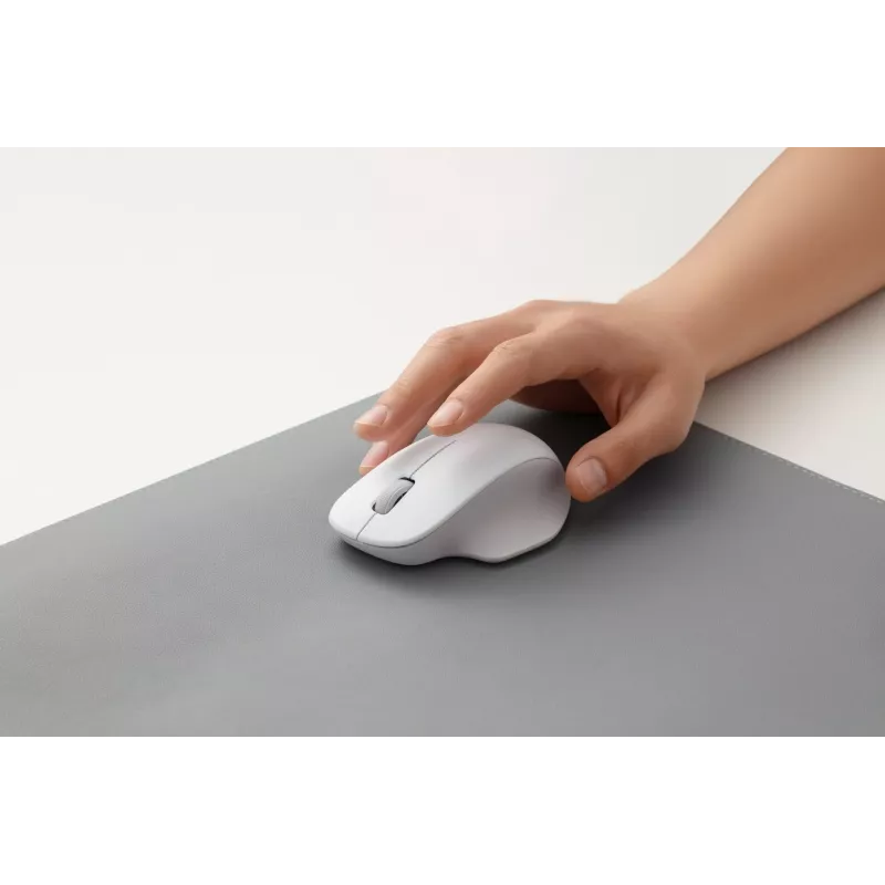 Mysz bezprzewodowa Xiaomi mysz Comfort Edition 2.4GHz, ergonomiczna, precyzyjne śledzenie, biała