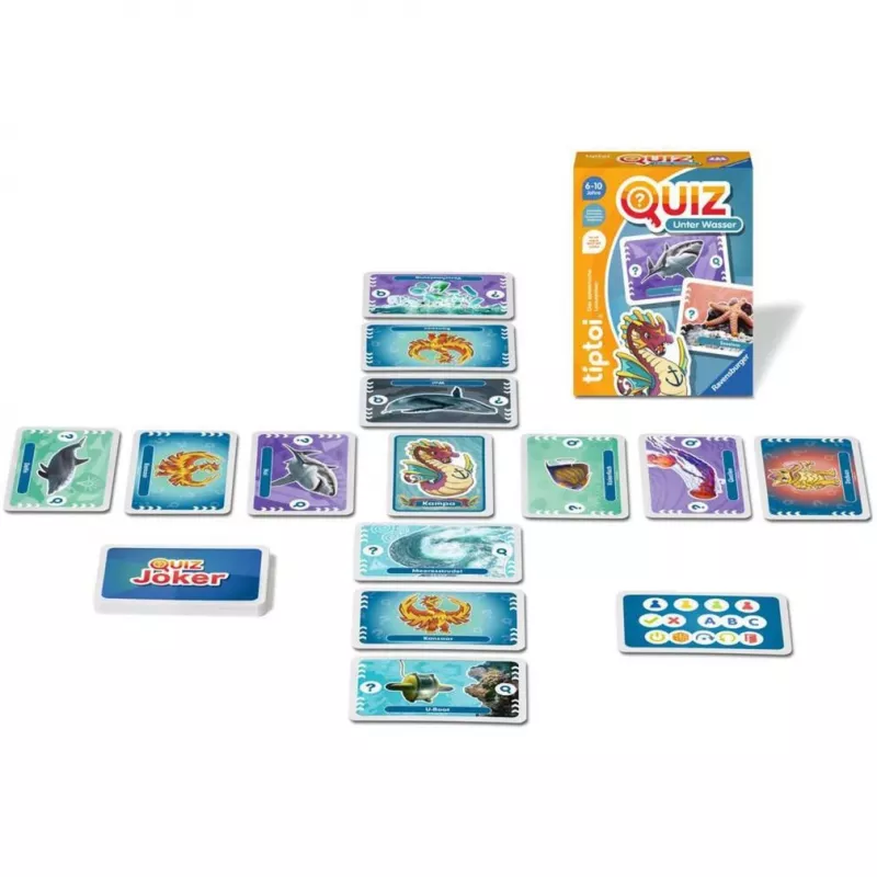 tiptoi Quiz Podwodny, Gra Quizowa