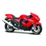 Odlewany model motocykla Maisto Kawasaki Ninja ZX-14 w skali 1:18 z podstawką ekspozycyjną