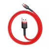 Kabel USB Baseus CAMKLF-C09 2m USB A Micro-USB B Czerwony