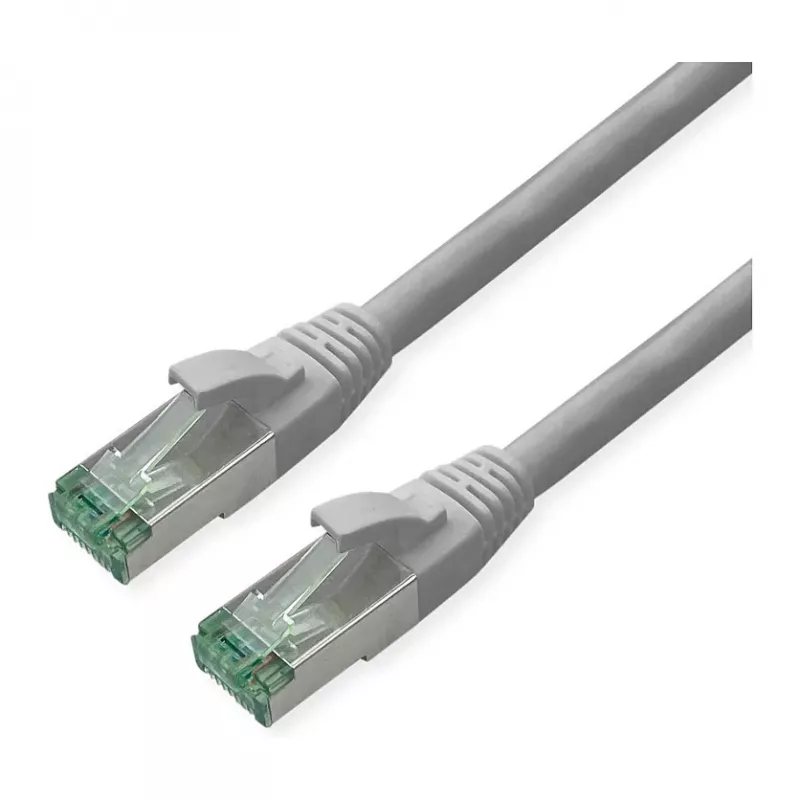 ROLINE RM kabel krosowy Cat.6A S/FTP (PiMF), szary, 0,3 m